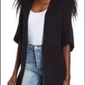 Leith Open Front Dolman Sleeve Cardigan